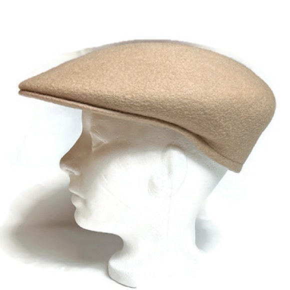Brooks Wool Flat Cap by Biltmore, Made in England Size Medium M - Picture 2 of 10